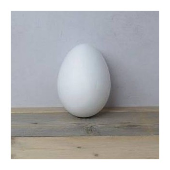 Uovo di Polistirolo da decorare 21cm apribile in 2 parti