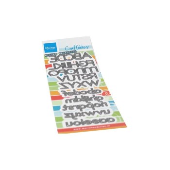 Fustella Alfabeto Marianne Design Craftables ALPHABET JOURNAL CR1513