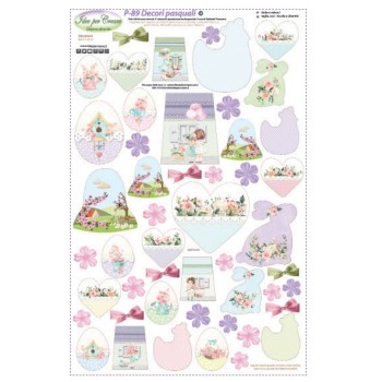 Pannello Decori Pasquali -  Idee per Creare - Pasqua P-089