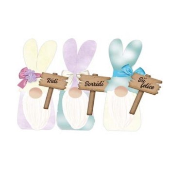 Pannello Gnomi del Buon Umore -  Idee per Creare - P-090