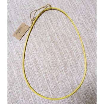 UOVO in Metallo 25CM GIALLO