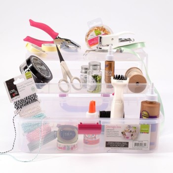 Storage Box - Scatola Porta Utensili - Vaessen Creative