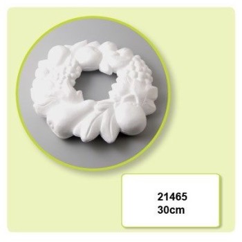 Ghirlanda di Polistirolo con Frutta - Cerchio da 30cm