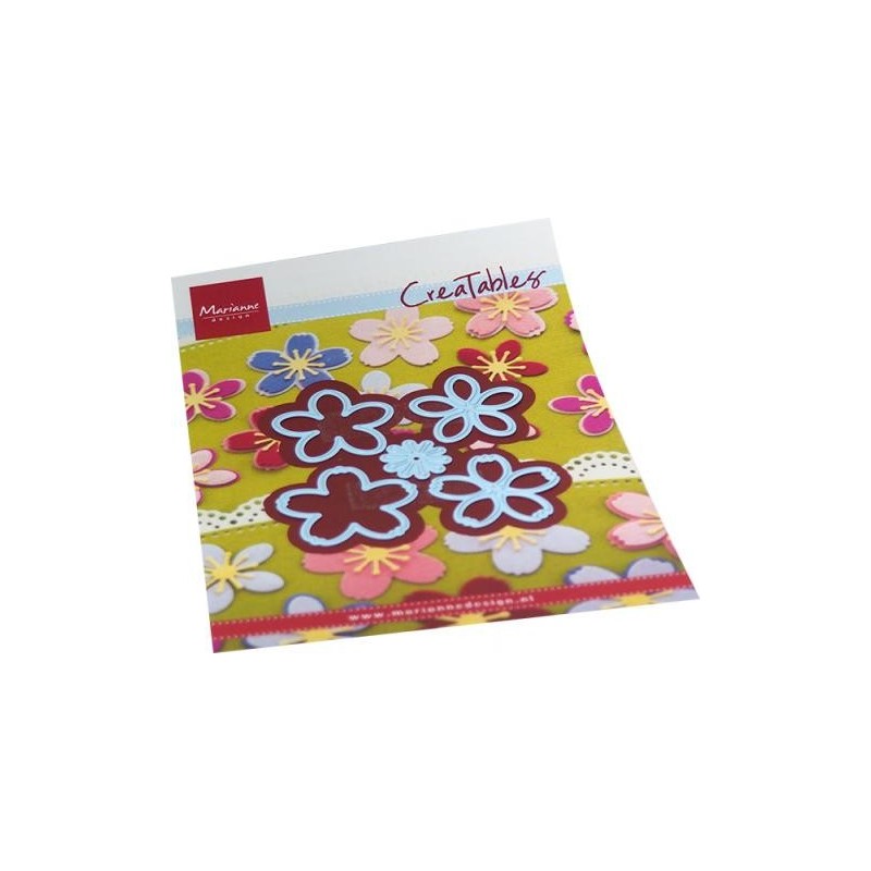 Fustella Fiori Marianne Design Creatables BLOSSOM LR0697 Fiorellini