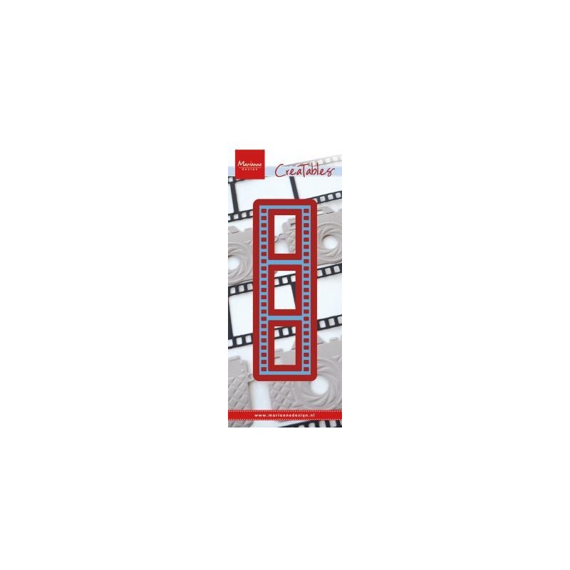 Fustella Pellicola Marianne Design Creatables FILMSTRIP LR0604