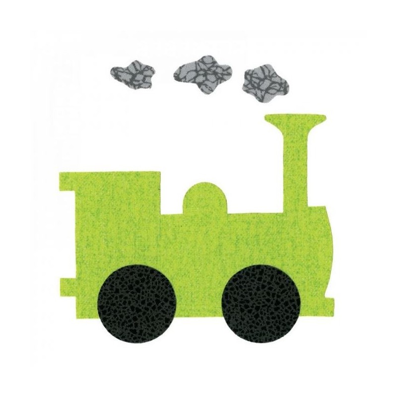 Fustella Trenino Locomotiva Sizzix Bigz Die - Train engine 657875