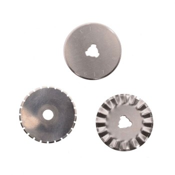 Lame di Ricambio per Taglierino rotante - 3 lame Ø28mm per Rotella