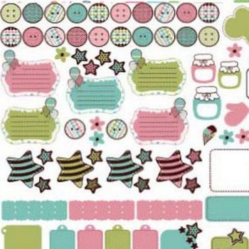 Gomma Crepla Scrap - 2mm - Foglio 40x60cm  Fommy Stampato con Disegni