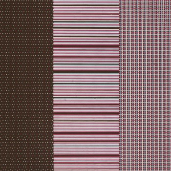 Gomma Crepla Stampata Rosa/Marrone - 2mm - Foglio 40x60cm  Fommy Stampato Scrap