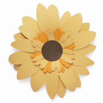 Fustella Girasole - Sizzix Bigz Die - Sunflower 665191