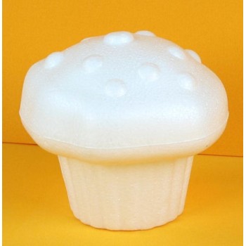 Muffin di Polistirolo - Dolcetto di Polistirolo 8x10cm