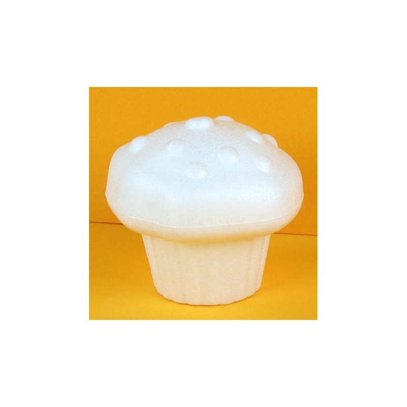 Muffin di Polistirolo - Dolcetto di Polistirolo 8x10cm