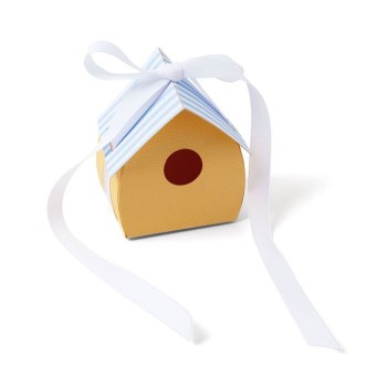 Fustella Casetta Uccellini Sizzix • Bigz die Birdhouse 665194