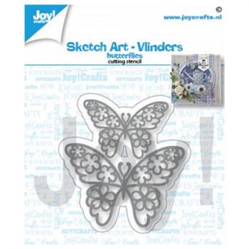 Fustella Farfalle Joy!Crafts Butterflies 6002-1462