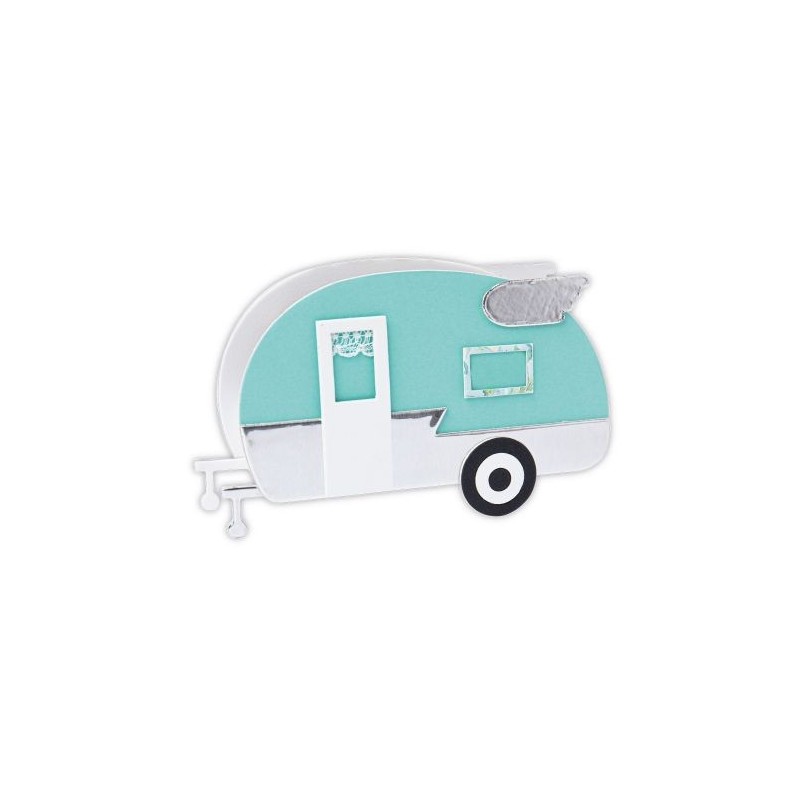 Fustella Camper Sizzix • Scoreboards L die Camper 3D 665155