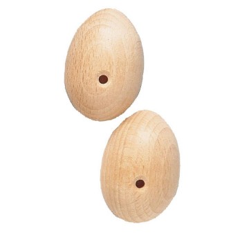 Piedi in Legno Ovali - Piedi per Gnomi e Bambole Varie Dimensioni (Stafil)