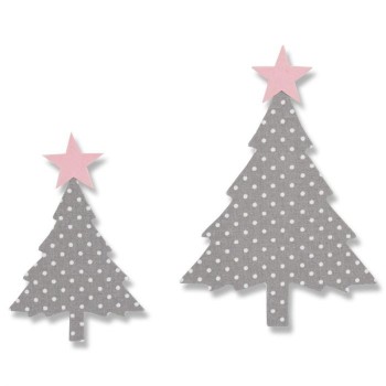Fustella Abeti - Sizzix • Bigz die Fir tree 662585 Alberi di Natale