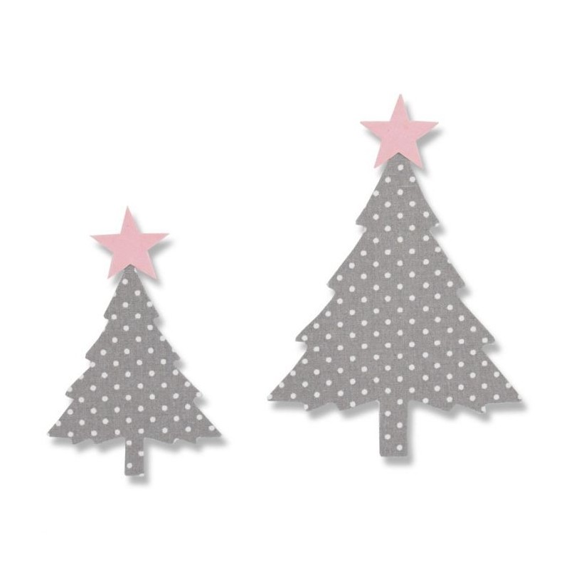 Fustella Abeti - Sizzix • Bigz die Fir tree 662585 Alberi di Natale