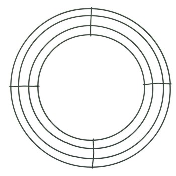 Ghirlanda Americana 30cm Verde Scuro - Stafil