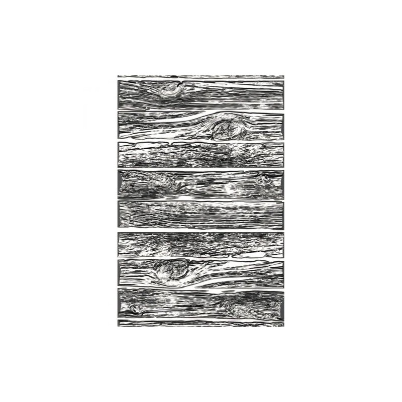Embossing Legno Sizzix • 3-D Texture fades embossing folder Mini lumber 665460