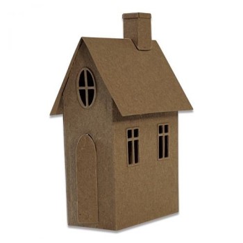 Collezione 87 Fustelle Casette Villaggio - Sizzix Thinlits Dies Village Collection by Tim Holtz 665564