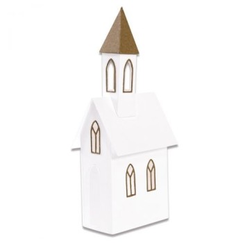 Collezione 87 Fustelle Casette Villaggio - Sizzix Thinlits Dies Village Collection by Tim Holtz 665564
