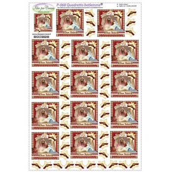 Pannello Quadretto Betlemme - Idee per Creare - P-068