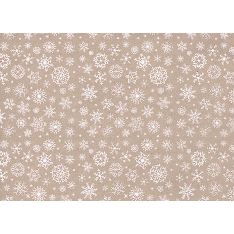 Pannolenci Fiocchi di Neve Tramato Natale - 30x40cm 1mm