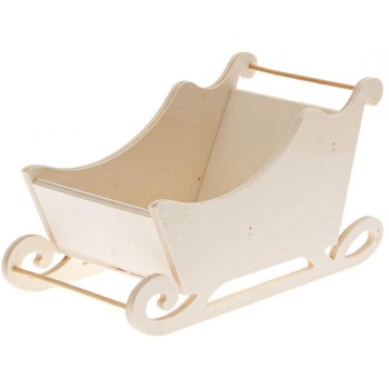 Slitta in legno - 28x15x13 Stafil