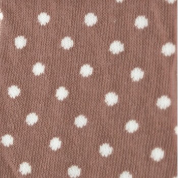 Tubolare Tortora Pois Bianchi - 30cm x 8cm