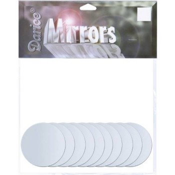 Specchietti Piccoli Tondi 2.5cm 10pezzi - Specchi • Darice