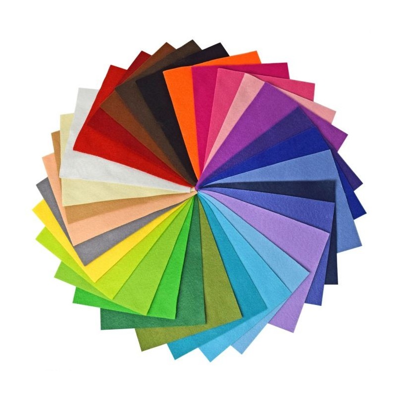 Set Pannolenci colori Assortiti - Multipack 20x30cm 30 Fogli