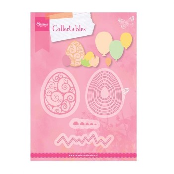 Fustella Palloncini e Uova - Marianne Design Collectables - COL1425 Easter Eggs