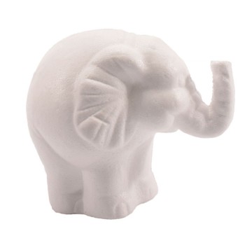 Elefante di Polistirolo - 11cm Elefantino Baby