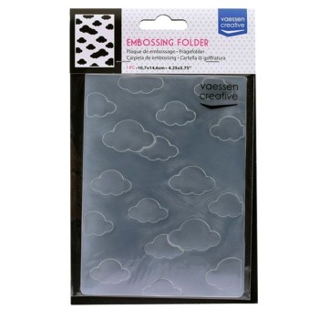 Embossing Nuvole - Vaessen Creative Clouds Nuvolette