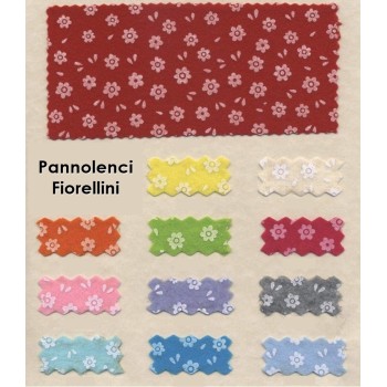 Pannolenci Fiorellini 1mm - 1metro x 45cm