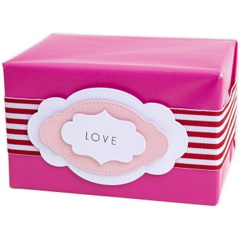 Fustella Etichette - Sizzix Thinlits Die Set 11 pezzi - Layered Labels 665482
