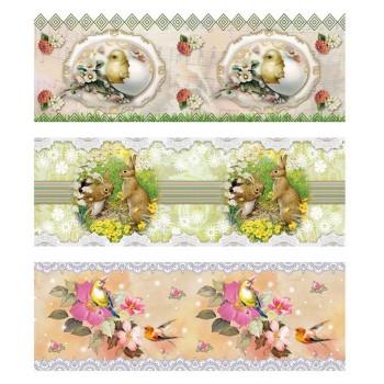 Shrink Pellicola Termoretraibile Pasqua 3pz x 10cm 	9400-20