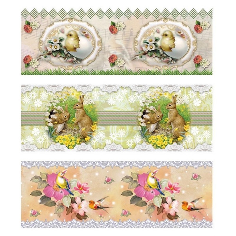 Shrink Pellicola Termoretraibile Pasqua 3pz x 10cm 	9400-20