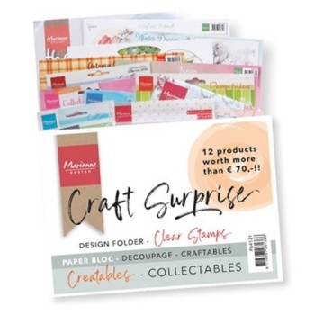 Marianne Design CRAFT SURPRISE! Scatola a sorpresa con 12 prodotti