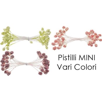 Pistilli Mini per Fiori Finti - 144 Teste - Stafil