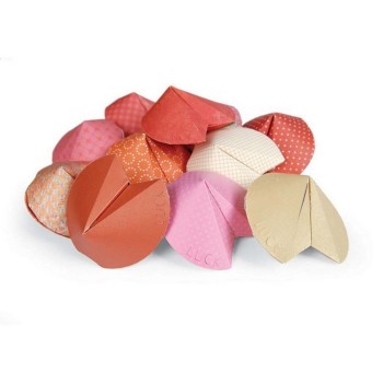 Fustella Scatolina Biscotti della Fortuna - Sizzix Bigz L fortune cookie 659941