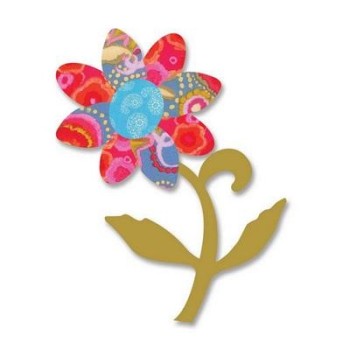 Fustella Fiore Colorato 659601 Sizzix Bigz Die - Polly Doodle