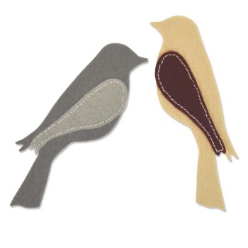 Fustella Passerotto Uccellini Esclusiva Stafil - Sizzix Bigz Die - 661322