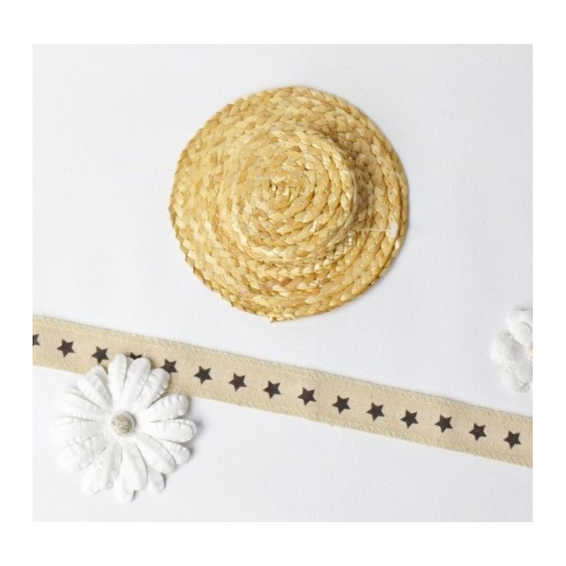Cappellino di Paglia 12,5cm - Cappello Paglia