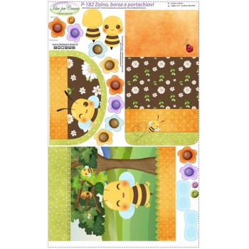 Pannello Api P-182 Zaino, borsa e portachiavi Idee per Creare