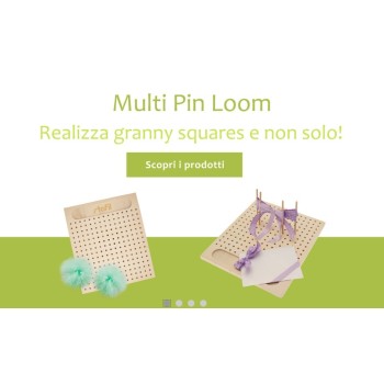 Telaio Multi Pin Loom - Fiocchetteria e tanto altro - 30x30cm