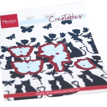 Fustella Fatina e Farfalline Marianne Design Creatables Fairy & butterflies LR0743
