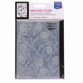 Embossing Ranuncolo - Vaessen Creative Fiori Ranunculus