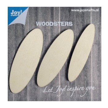 Sagome di Legno - Ellisse in Legno Joy!Crafts • Woodsters Ellipses 3 pezzi